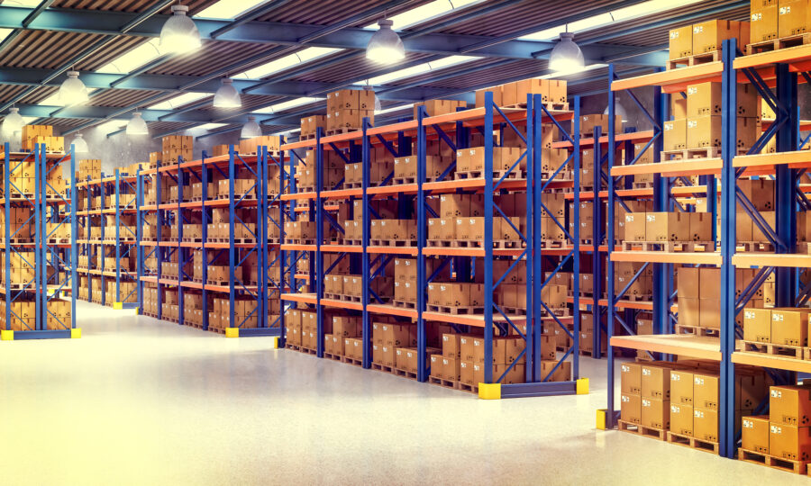 Warehouse indoor racking