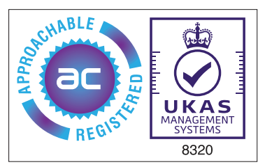 Approachable Registered ISO logo - UKAS Management Systems